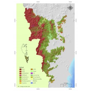 Land use classification of Kuiburi national park