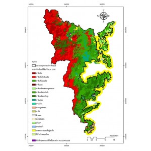 การใช้ประโยชน์ที่ดินในอุทยานแห่งชาติกุยบุรี (RASTER format)