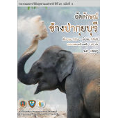 อัตลักษณ์ช้างป่าอุทยานแห่งชาติกุยบุรี รายงานความก้าวหน้า 140 ตัว)