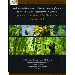 Phenology and Climate Change in Case of Mixed Deciduous Forest, Chaloem Prakiat Thaiprachan NP. 