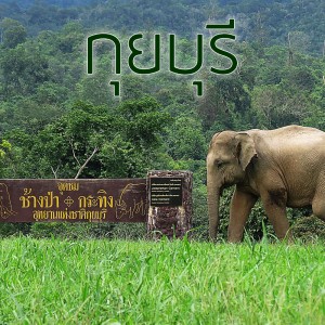 แผนที่สังคมพืชในอุทยานแห่งชาติกุยบุรี